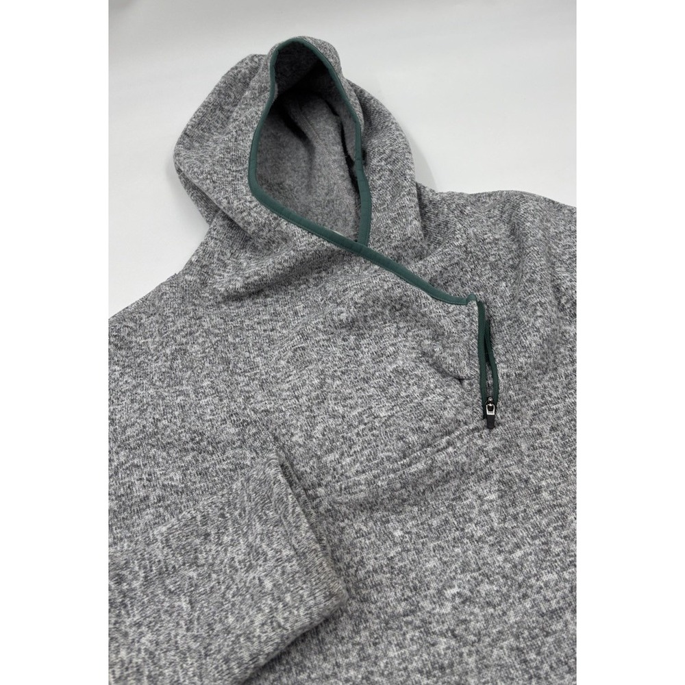 Stio Women's L Sweetwater Fleece Polyester Gray Fitted Hoodie